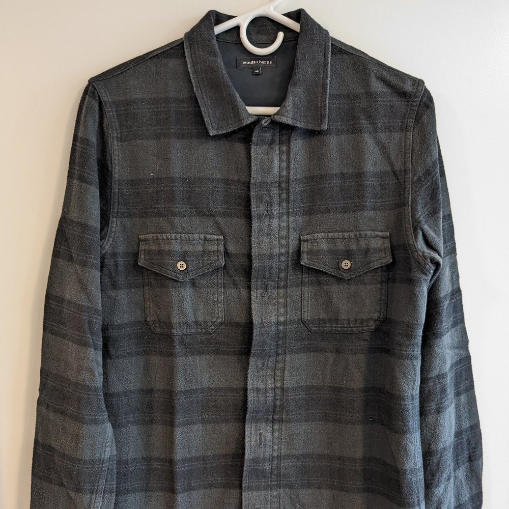 wings + horns overshirt jacket